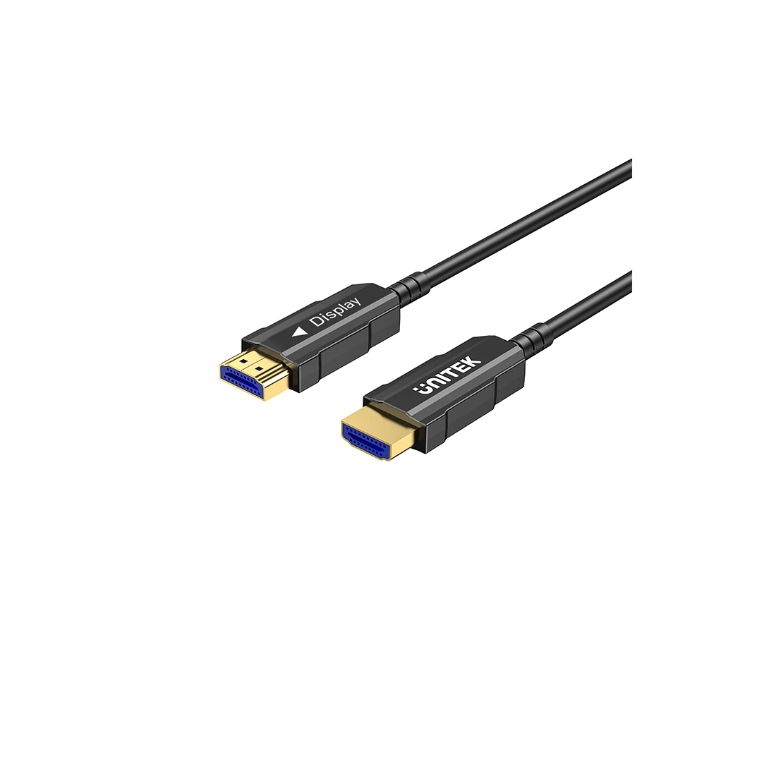 Unitek 4K 60Hz HDMI 2.0 Fiber Optic Cable 30M in Qatar Unitek 4K 60Hz HDMI 2.0 Fiber Optic Cable 30M in Qatar